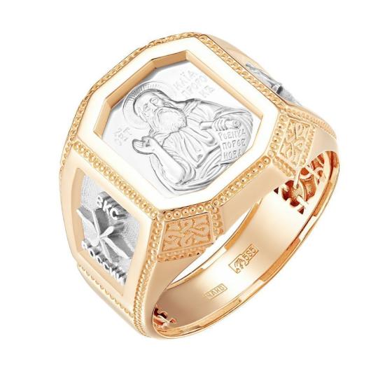 Печатка из золота 585 пробы 01-0055