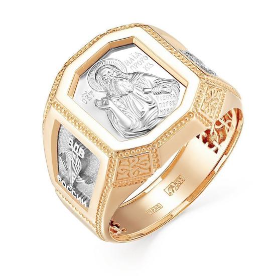 Печатка из золота 585 пробы 01-0056