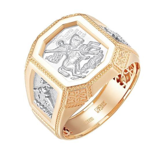 Печатка из золота 585 пробы 01-0058