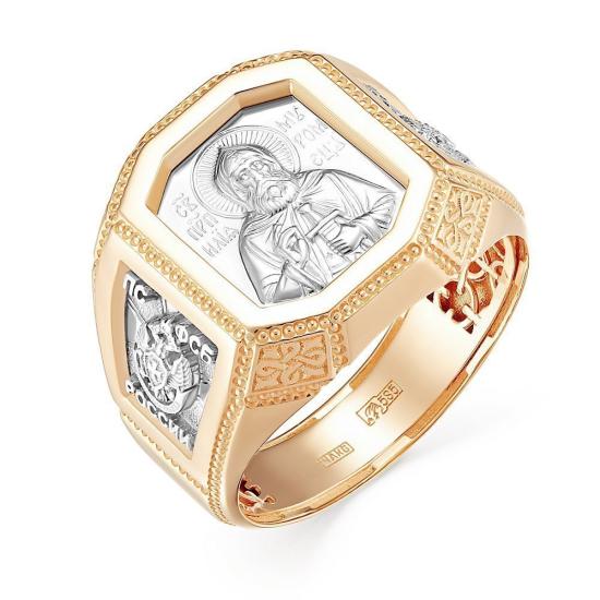 Печатка из золота 585 пробы 01-0059