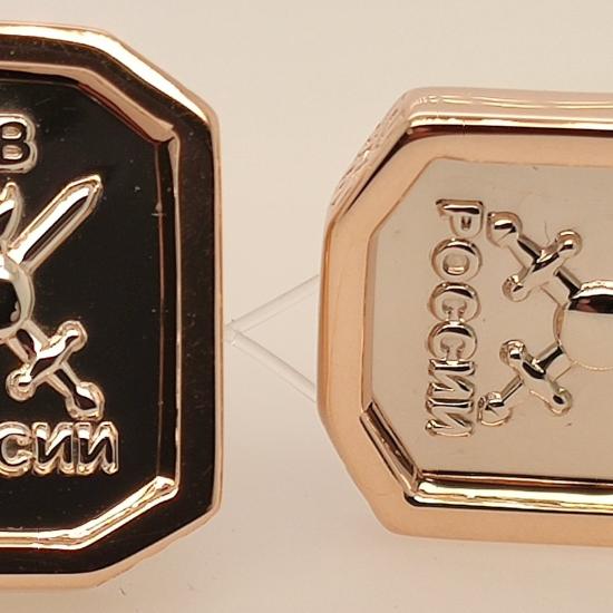 Запонки из золота 585 пробы