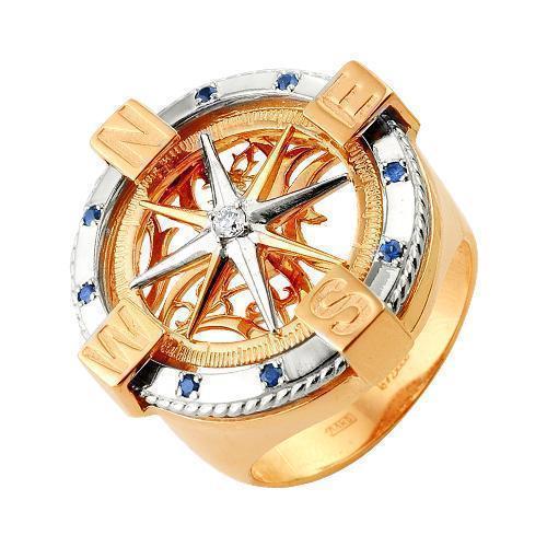 Печатка из золота 585 пробы 11-0001