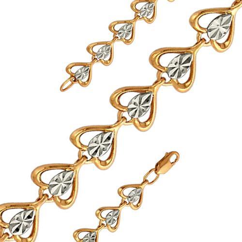 Браслет из золота 585 пробы 26-0018 Браслет из золота 585 пробы 26-0018