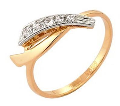 Кольцо из золота 585 пробы 31-0206