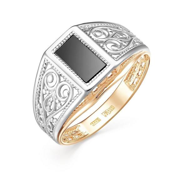 Печатка из золота 585 пробы 31-0227