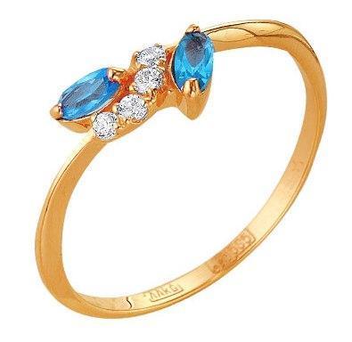 Кольцо из золота 585 пробы 31-0242