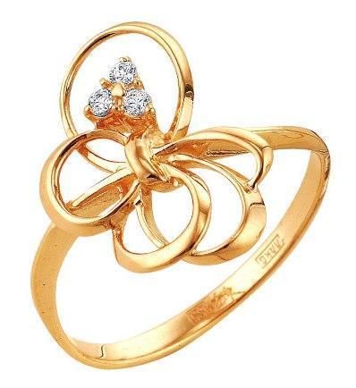 Кольцо из золота 585 пробы 31-0244 Кольцо из золота 585 пробы 31-0244