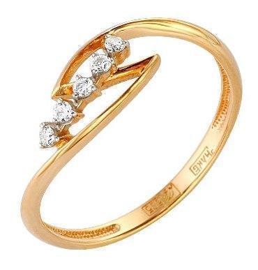 Кольцо из золота 585 пробы 31-0258