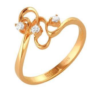 Кольцо из золота 585 пробы 31-0262