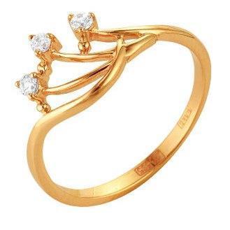 Кольцо из золота 585 пробы 31-0264