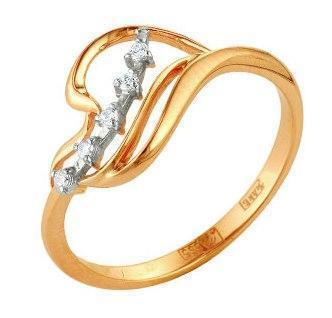 Кольцо из золота 585 пробы 31-0271