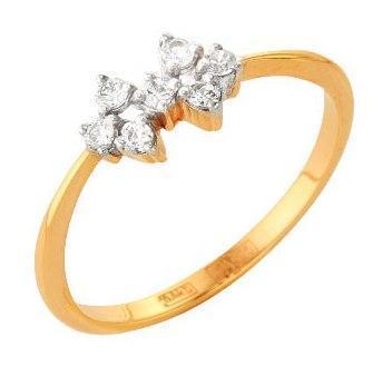 Кольцо из золота 585 пробы 31-0276