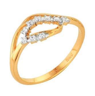 Кольцо из золота 585 пробы 31-0283