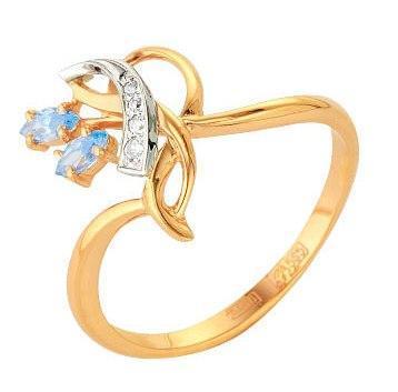 Кольцо из золота 585 пробы 31-0288