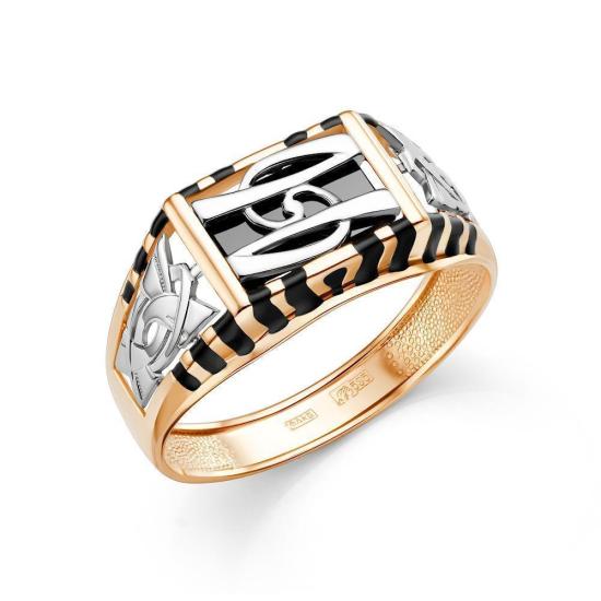 Печатка из золота 585 пробы 31-0297 Печатка из золота 585 пробы 31-0297