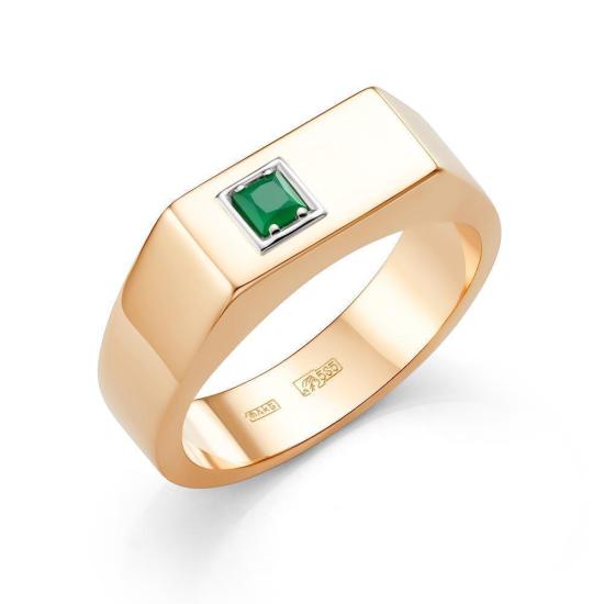 Печатка из золота 585 пробы 31-0309-О