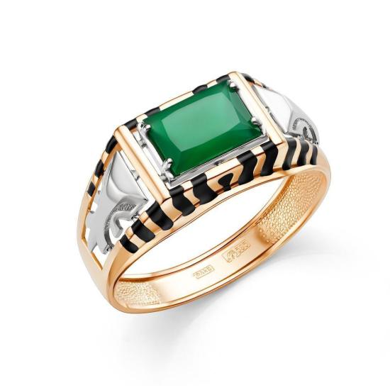 Печатка из золота 585 пробы 31-0318-О