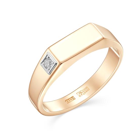 Печатка из золота 585 пробы 31-0323