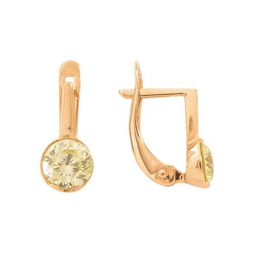 Серьги из золота 585 пробы 32-0009 Серьги из золота 585 пробы 32-0009