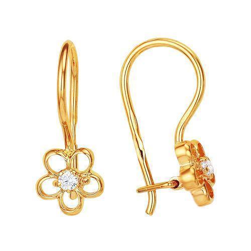 Серьги из золота 585 пробы 32-0053