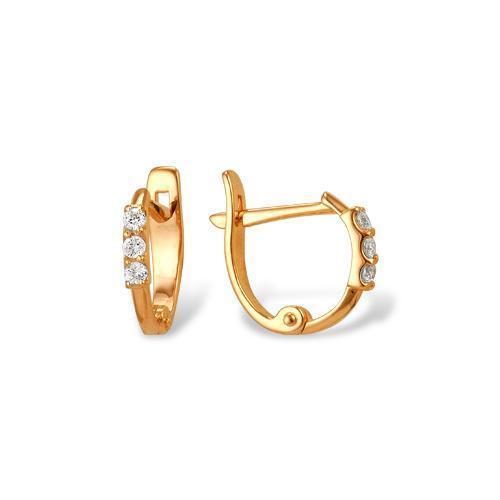 Серьги из золота 585 пробы 32-0054