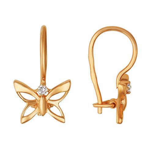 Серьги из золота 585 пробы 32-0125 Серьги из золота 585 пробы 32-0125