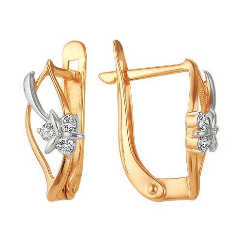 Серьги из золота 585 пробы 32-0138