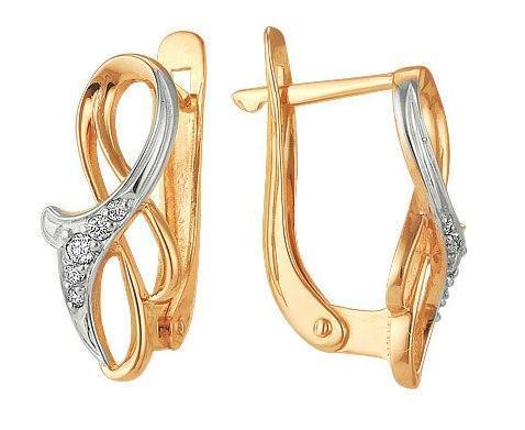 Серьги из золота 585 пробы 32-0139