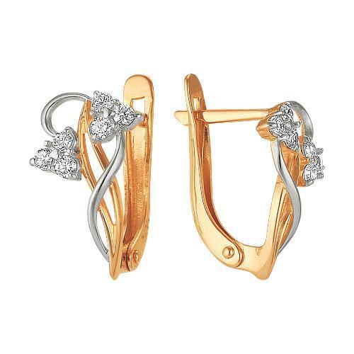 Серьги из золота 585 пробы 32-0143