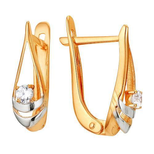 Серьги из золота 585 пробы 32-0181