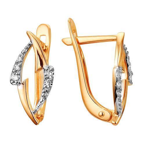 Серьги из золота 585 пробы 32-0185