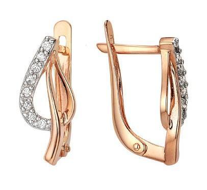 Серьги из золота 585 пробы 32-0191