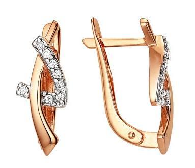 Серьги из золота 585 пробы 32-0193