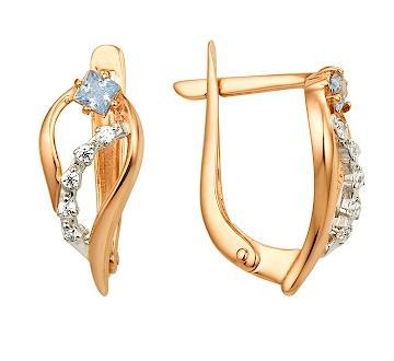 Серьги из золота 585 пробы 32-0202
