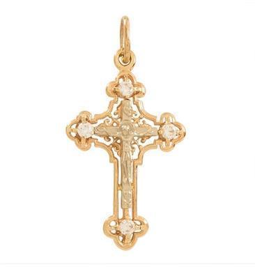 Подвеска из золота 585 пробы 33-0121