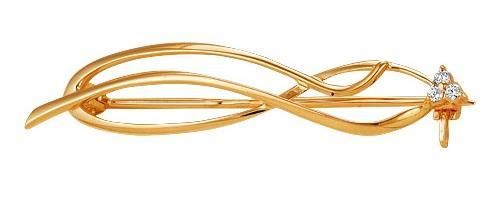 Брошь из золота 585 пробы 34-0008 Брошь из золота 585 пробы 34-0008