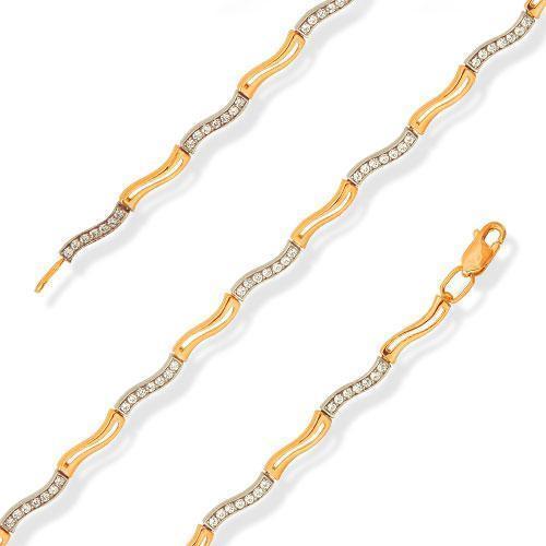 Браслет из золота 585 пробы 36-0001