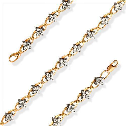 Браслет из золота 585 пробы 36-0003