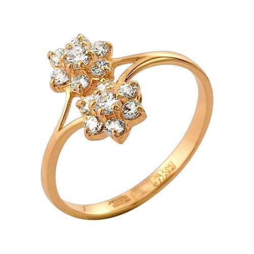 Кольцо из золота 585 пробы 41-0082