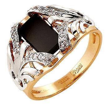 Печатка из золота 585 пробы 41-0114