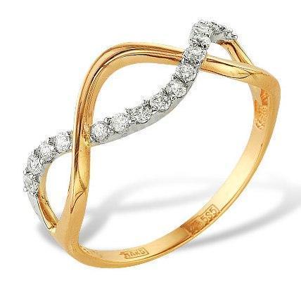 Кольцо из золота 585 пробы 41-0129