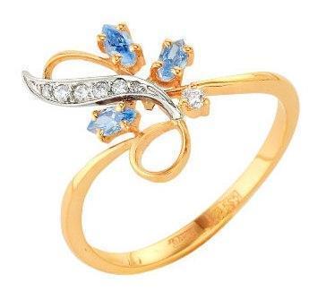 Кольцо из золота 585 пробы 41-0139