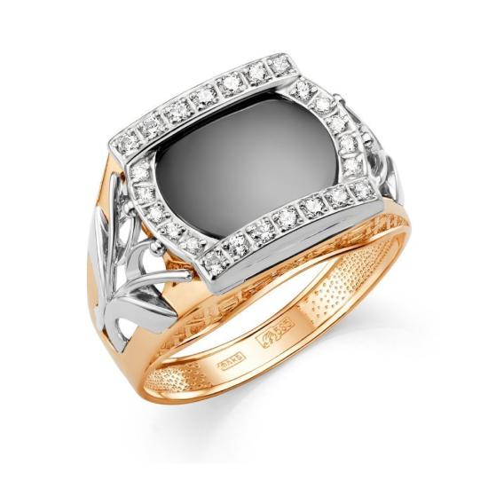 Печатка из золота 585 пробы 41-0161