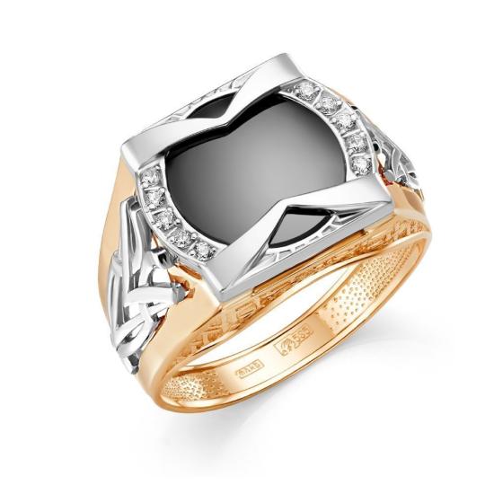 Печатка из золота 585 пробы 41-0175