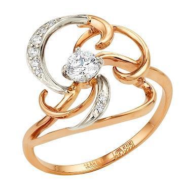 Кольцо из золота 585 пробы 41-0209