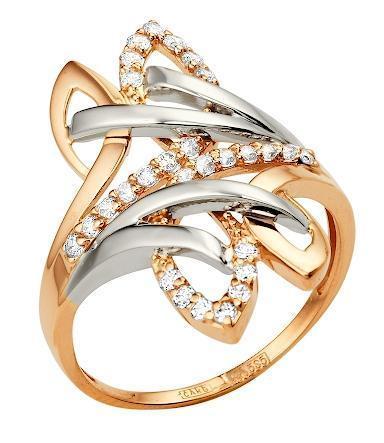 Кольцо из золота 585 пробы 41-0211