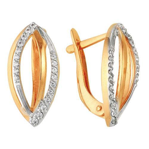 Серьги из золота 585 пробы 42-0095