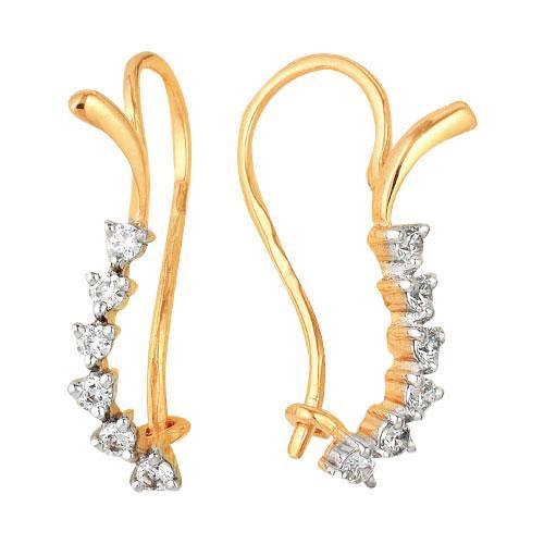 Серьги из золота 585 пробы 42-0096