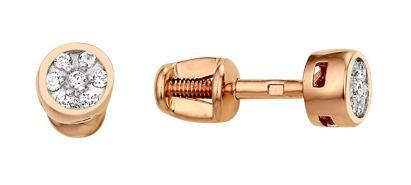 Серьги из золота 585 пробы 42-0112
