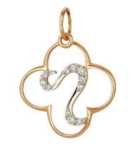 Подвеска из золота 585 пробы 43-0072